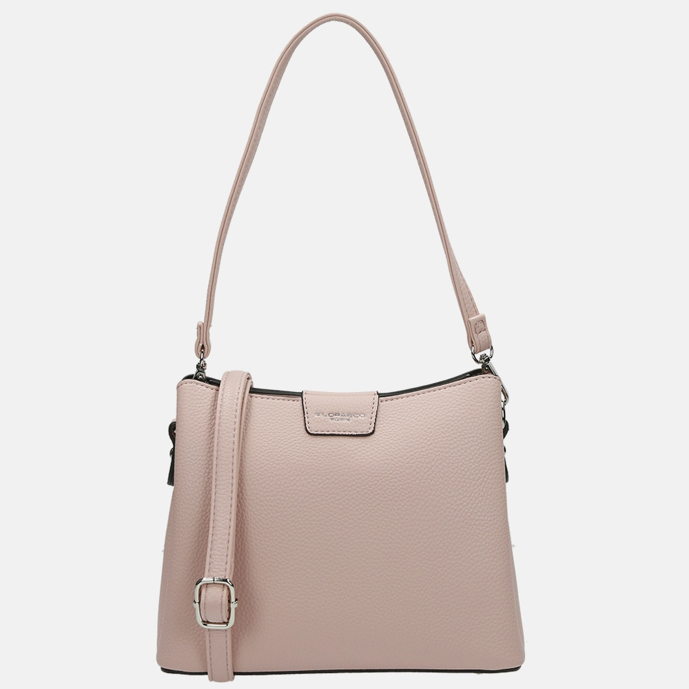 Flora & Co crossbody tas pink